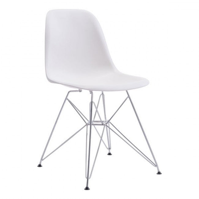 Zip Dining Chair White