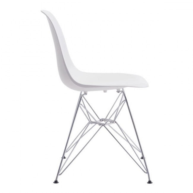 Zip Dining Chair White