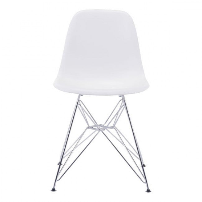 Zip Dining Chair White