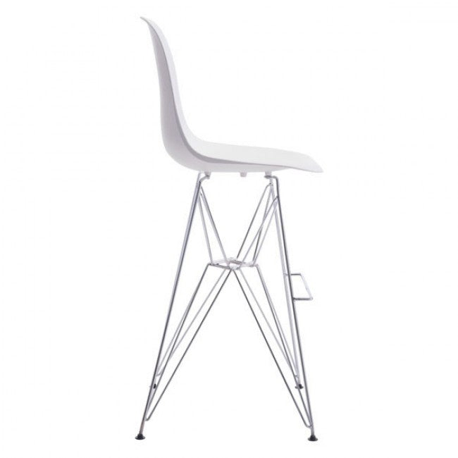 Zip Bar Chair White