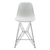 Zip Counter Chair White