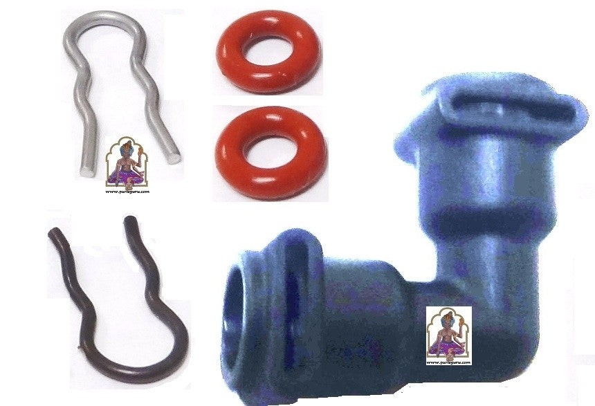 Jura L-Connector 2-way Kit for PTFE Hose 2x4 mm