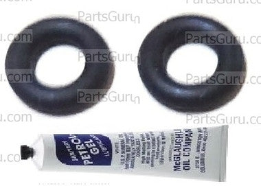 Jura O-Rings (2) for Drainage Valve Elbow Connector w/Lube