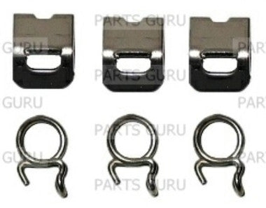 Jura OEM Silicone Hose clamp connector with spring Set of 6